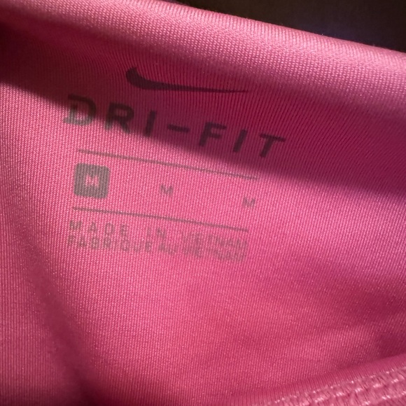Nike Swoosh Run Pink Glow Mid-Rise Waisted leggings - Picture 4 of 4